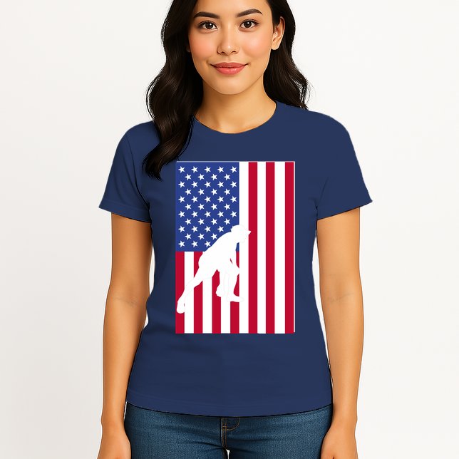 American Bocce Ball Womens T-Shirt