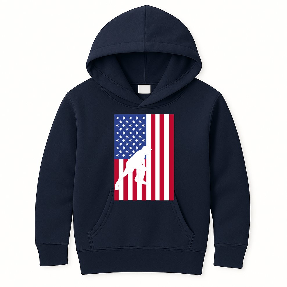American Bocce Ball Kids Hoodie