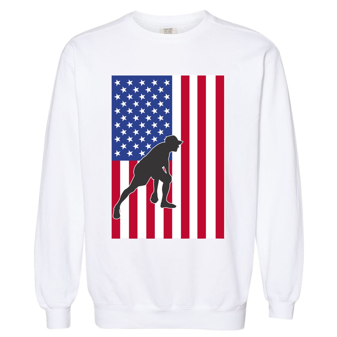 American Bocce Ball Garment-Dyed Sweatshirt