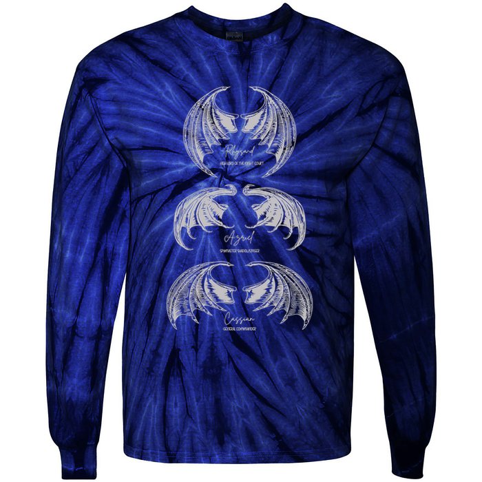 Acotar Bat Boy The Night Court Tie-Dye Long Sleeve Shirt