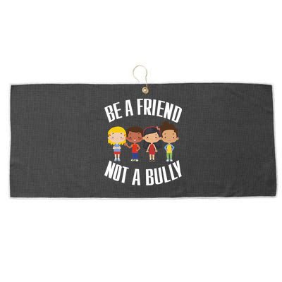 Anti Bullying Be A Friend Not A Bully Kindness Large Microfiber Waffle Golf Towel