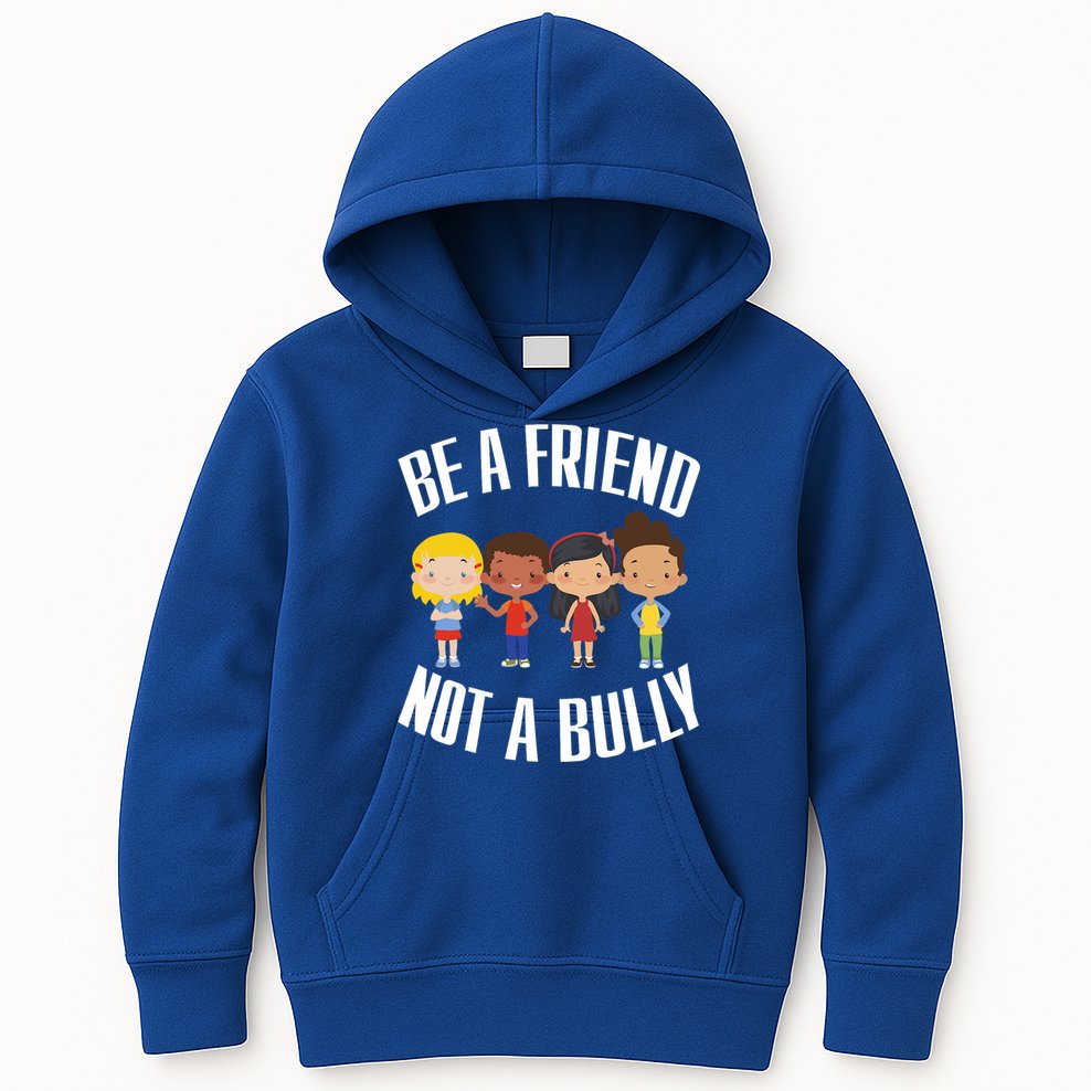 Anti Bullying Be A Friend Not A Bully Kindness Kids Hoodie