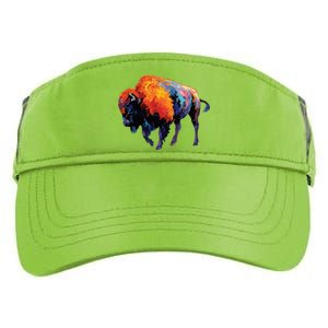 American Buffalo Buffalo American Bison Adult Drive Performance Visor