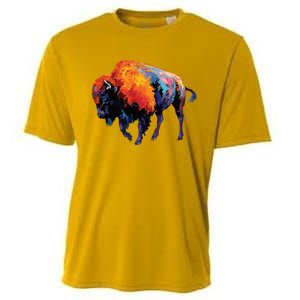 American Buffalo Buffalo American Bison Cooling Performance Crew T-Shirt