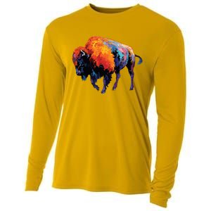 American Buffalo Buffalo American Bison Cooling Performance Long Sleeve Crew