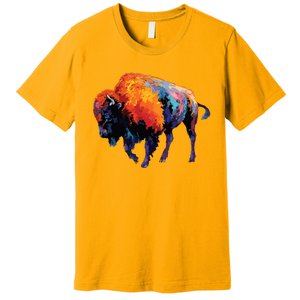 American Buffalo Buffalo American Bison Premium T-Shirt