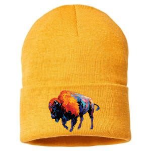 American Buffalo Buffalo American Bison Sustainable Knit Beanie