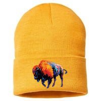 American Buffalo Buffalo American Bison Sustainable Knit Beanie