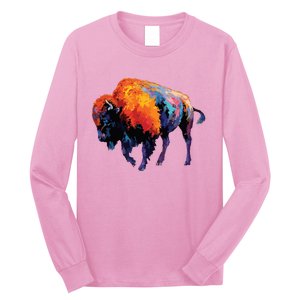 American Buffalo Buffalo American Bison Long Sleeve Shirt