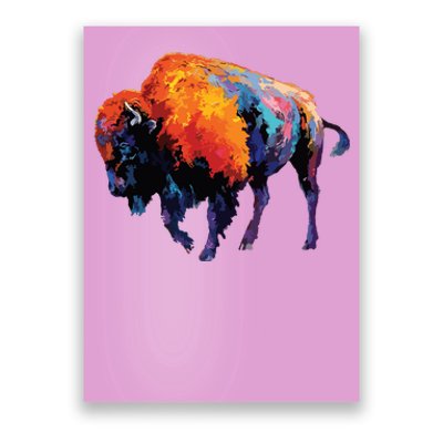 American Buffalo Buffalo American Bison Poster