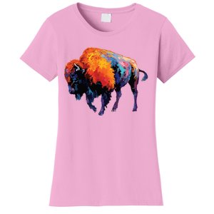 American Buffalo Buffalo American Bison Women's T-Shirt