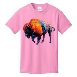 American Buffalo Buffalo American Bison Kids T-Shirt