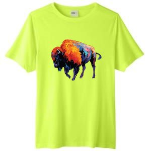 American Buffalo Buffalo American Bison Tall Fusion ChromaSoft Performance T-Shirt