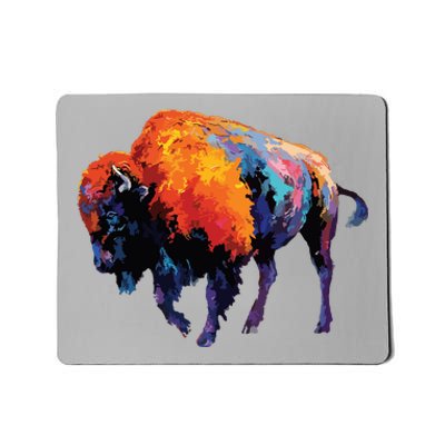 American Buffalo Buffalo American Bison Mousepad