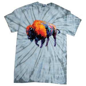 American Buffalo Buffalo American Bison Tie-Dye T-Shirt