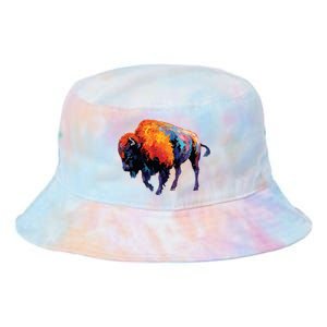 American Buffalo Buffalo American Bison Tie Dye Newport Bucket Hat