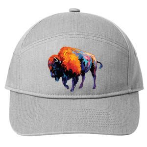 American Buffalo Buffalo American Bison 7-Panel Snapback Hat