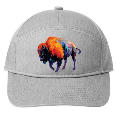 American Buffalo Buffalo American Bison 7-Panel Snapback Hat