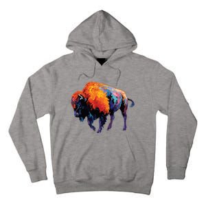 American Buffalo Buffalo American Bison Tall Hoodie