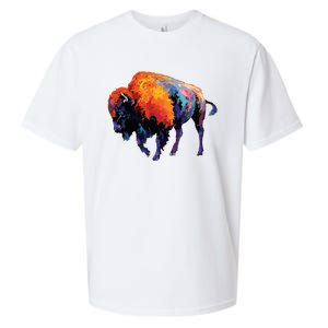 American Buffalo Buffalo American Bison Sueded Cloud Jersey T-Shirt