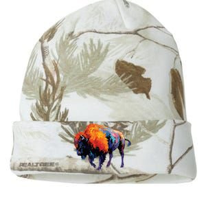 American Buffalo Buffalo American Bison Kati Licensed 12" Camo Beanie