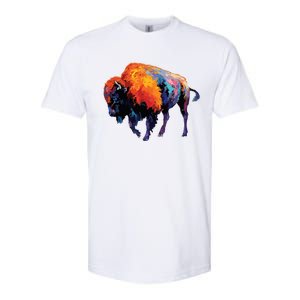 American Buffalo Buffalo American Bison Softstyle CVC T-Shirt