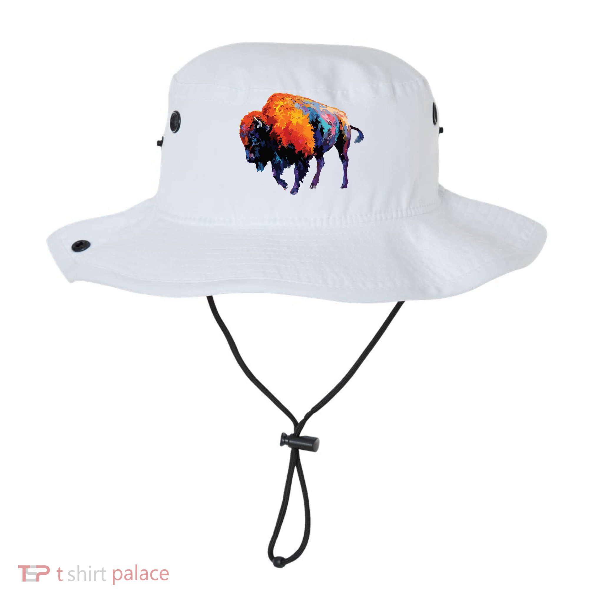American Buffalo Buffalo American Bison Bucket Hat