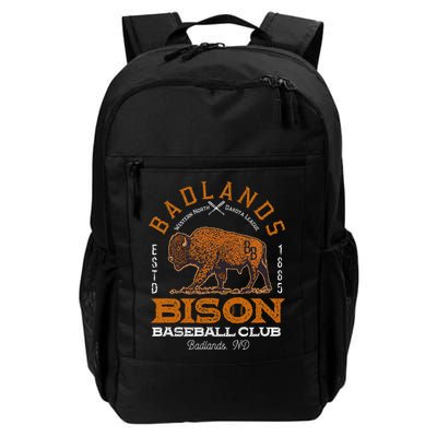 American Bison Baseball Retro Minor League Baseball Team Backpack