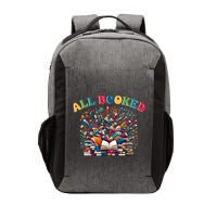 All Booked Book Lovers Reading Books Vector Backpack