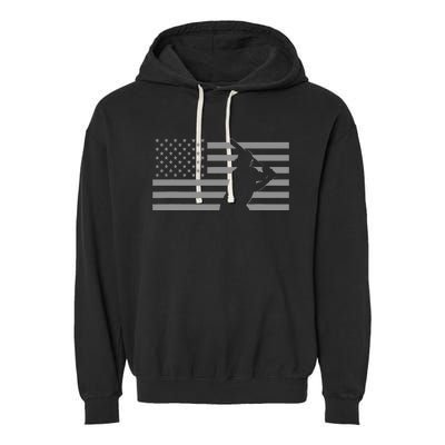 American Baseball Baseball Garment-Dyed Fleece Hoodie