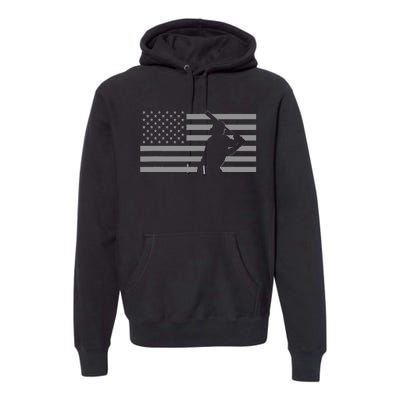 American Baseball Baseball Premium Hoodie