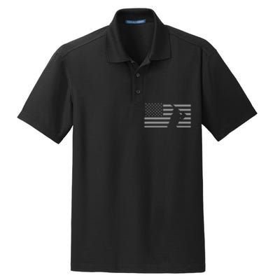 American Baseball Baseball Dry Zone Grid Polo