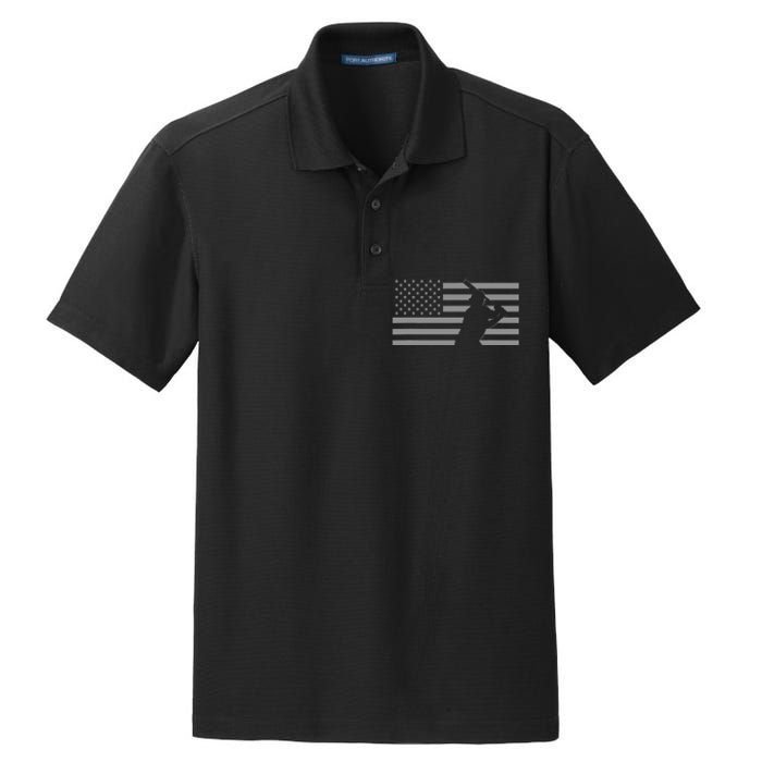 American Baseball Baseball Dry Zone Grid Polo