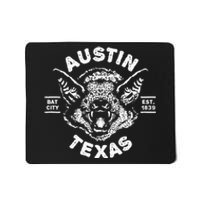 Austin Bat Bat City Texas Tx Est Established 1839 Design Mousepad