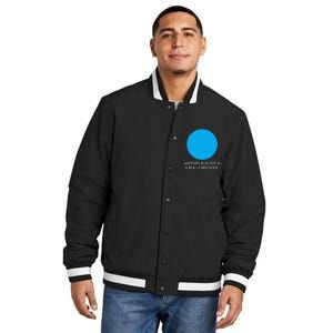 Another Bright Blue Dot In A Really Red State Funny Insulated Varsity Jacket