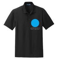 Another Bright Blue Dot In A Really Red State Funny Dry Zone Grid Polo