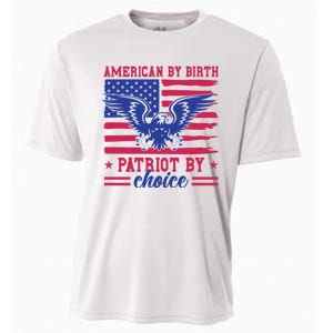 American By Birth Patriot By Choice Cooling Performance Crew T-Shirt