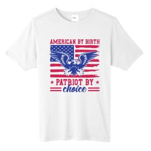 American By Birth Patriot By Choice Tall Fusion ChromaSoft Performance T-Shirt