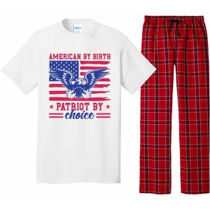 American By Birth Patriot By Choice Pajama Set