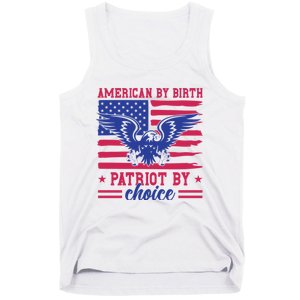 American By Birth Patriot By Choice Tank Top