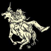Ames Bros Bigfoot Vs Unicorn Zip Tote Bag