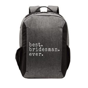 Awesome Best. Bridesman. Ever. Funny Meme Gift Vector Backpack