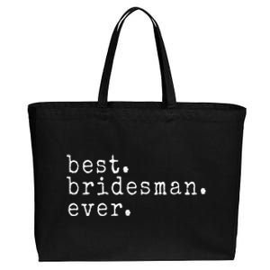 Awesome Best. Bridesman. Ever. Funny Meme Gift Cotton Canvas Jumbo Tote