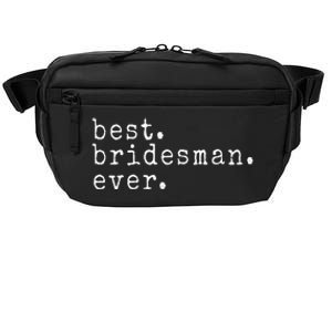 Awesome Best. Bridesman. Ever. Funny Meme Gift Crossbody Pack