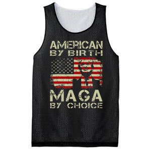 American By Birth Maga By Choice Pro Trump 2024 Us Flag Mesh Reversible Basketball Jersey Tank