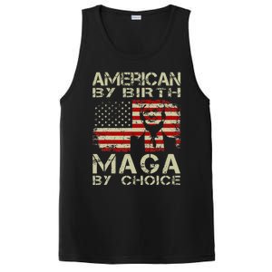 American By Birth Maga By Choice Pro Trump 2024 Us Flag PosiCharge Competitor Tank