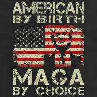 American By Birth Maga By Choice Trump 2024 Beanie