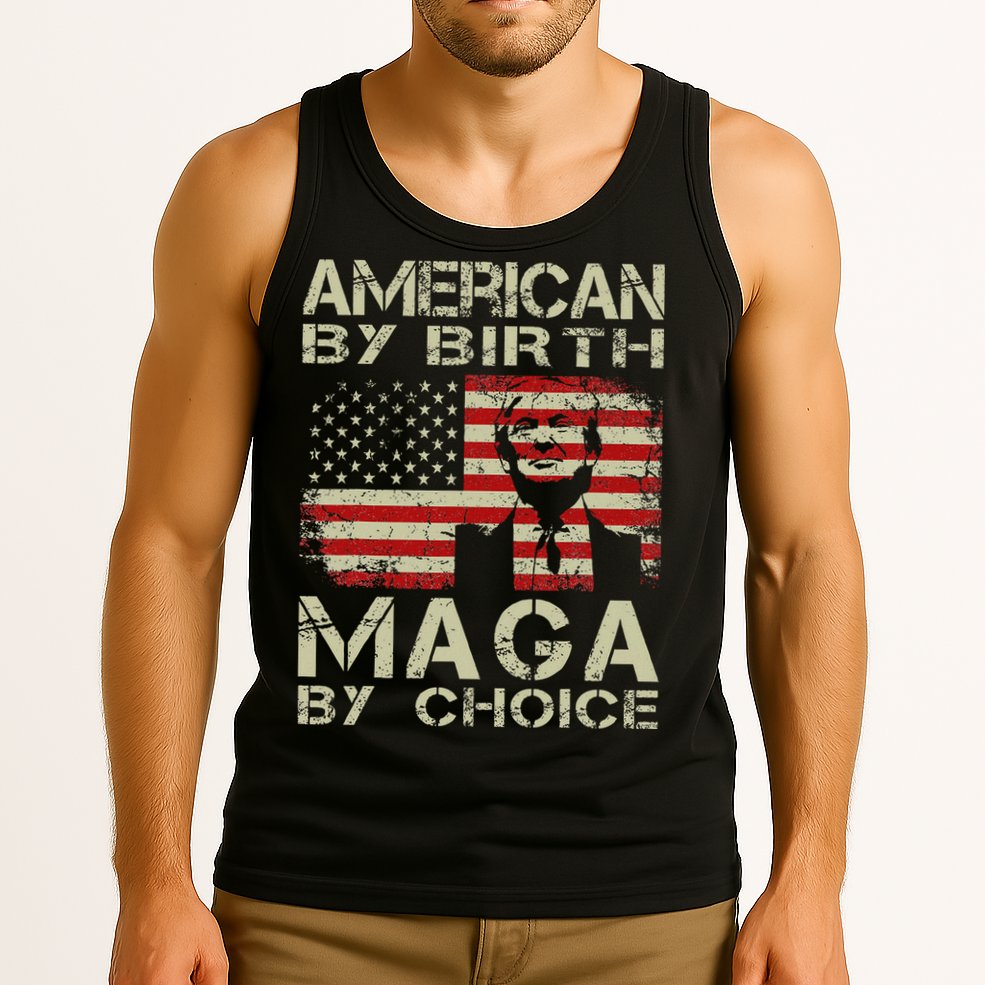 American By Birth Maga By Choice Trump 2024 Tank Top