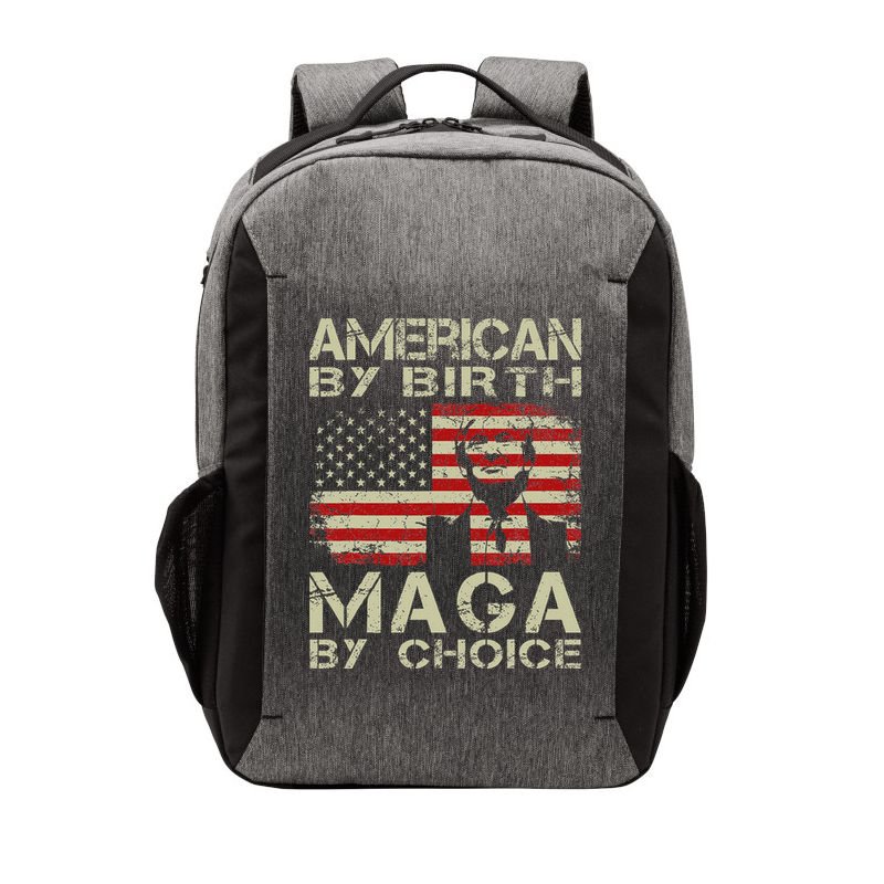 American By Birth Maga By Choice Trump 2024 Vector Backpack