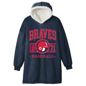 Atlanta Brave Baseball 1872 Team Supporter Hooded Wearable Blanket